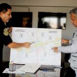 Articulan acciones para enfrentar la delincuencia, alcalde de Huaral y Jefe de la División Policial.